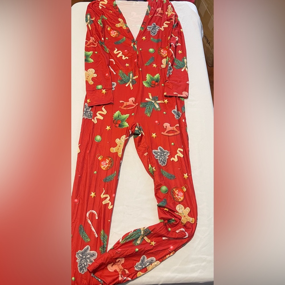 Christmas pajamas one piece